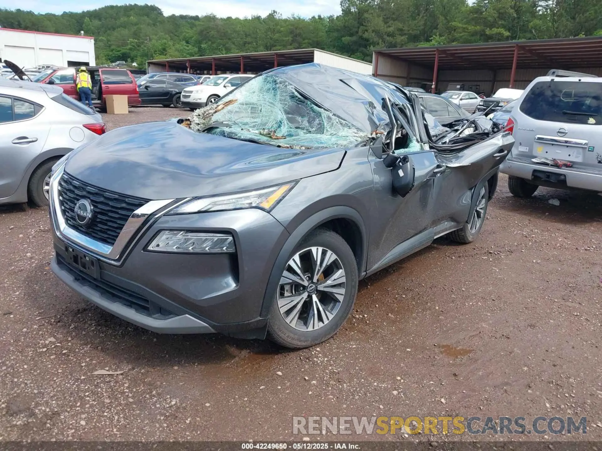 2 fotografías del automóvil dañado 5N1BT3BA2PC843452 NISSAN ROGUE 2023