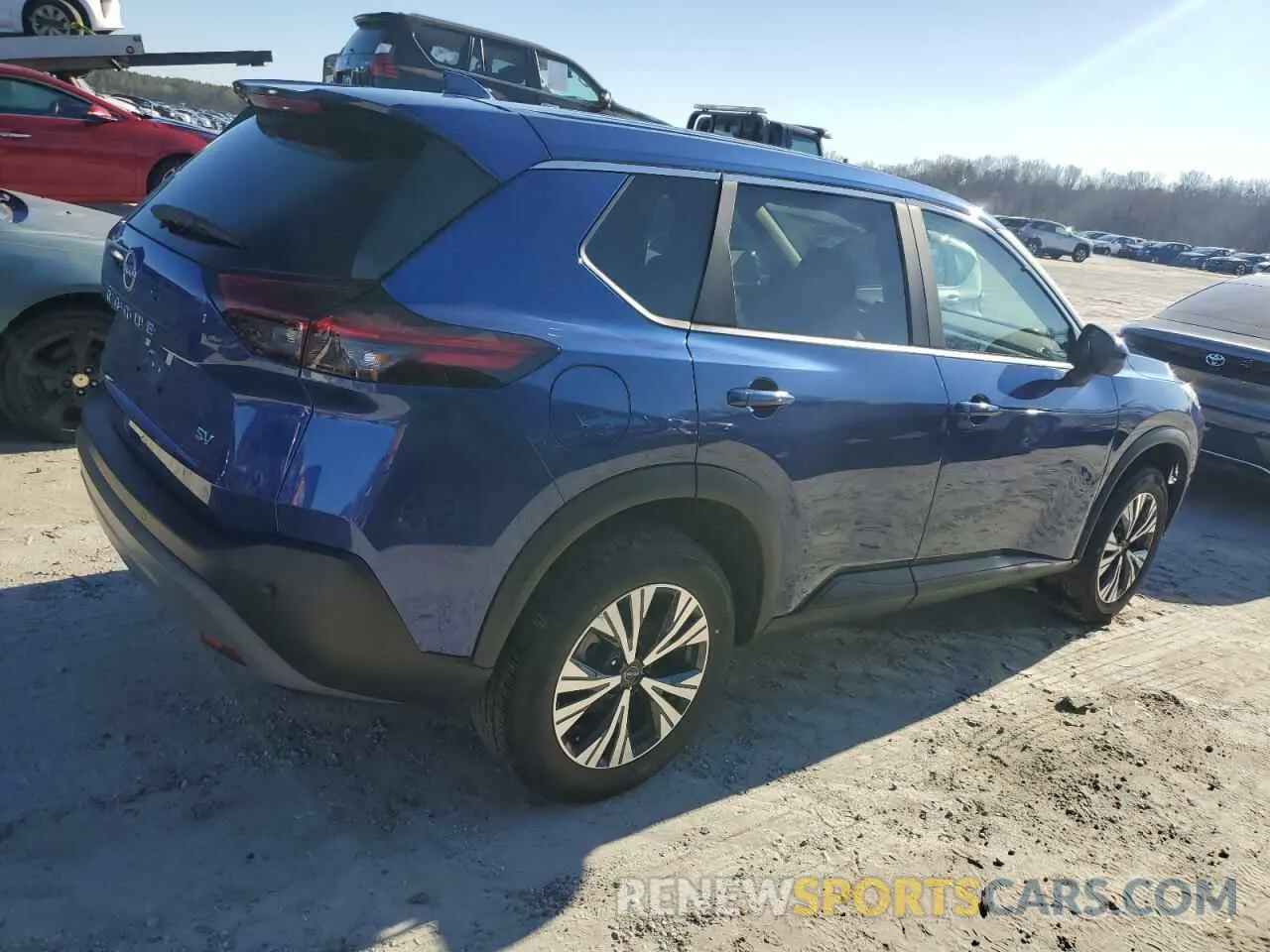 3 fotografías del automóvil dañado 5N1BT3BA2PC928176 NISSAN ROGUE 2023
