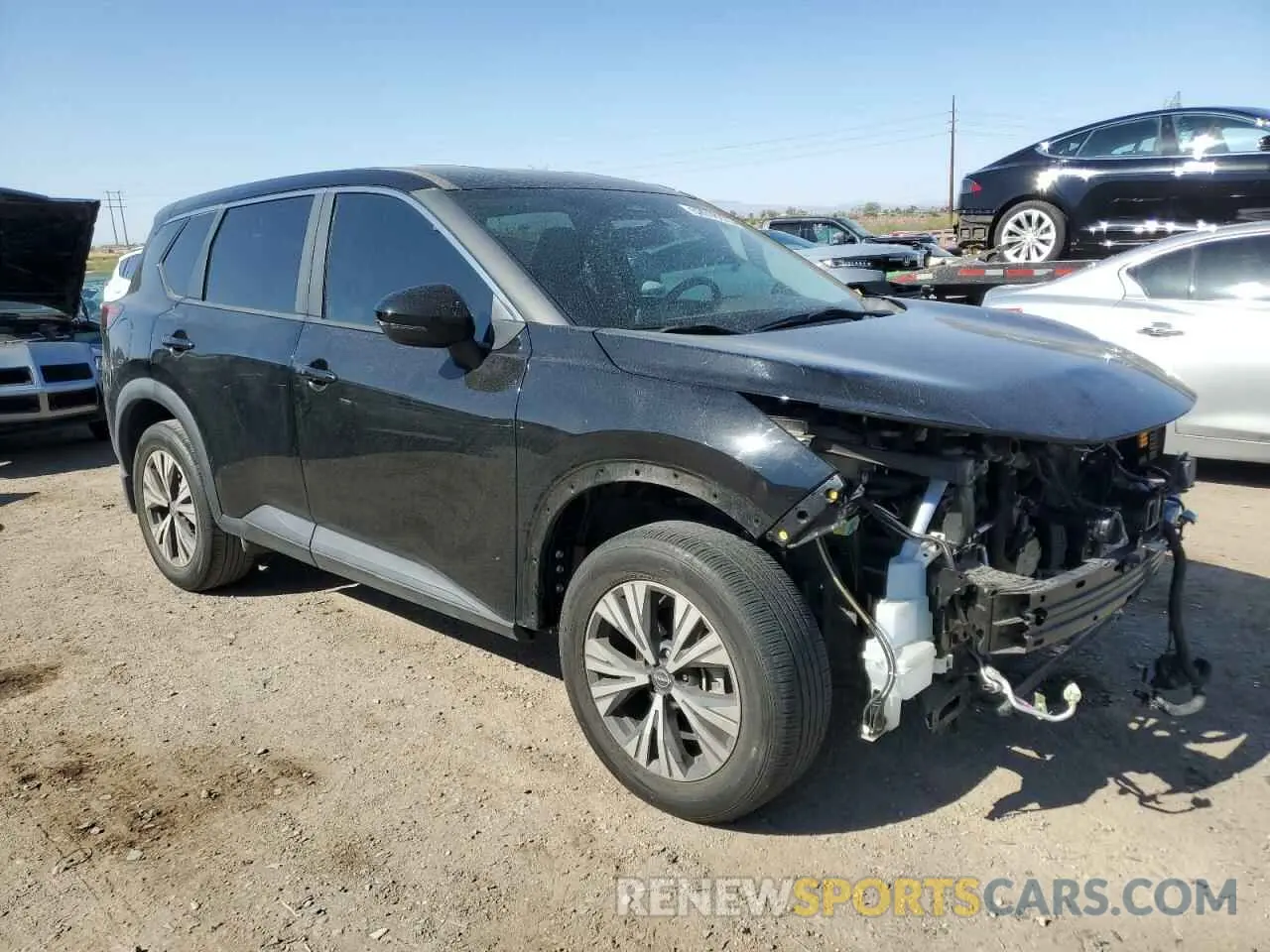 4 fotografías del automóvil dañado 5N1BT3BA3PC673103 NISSAN ROGUE 2023