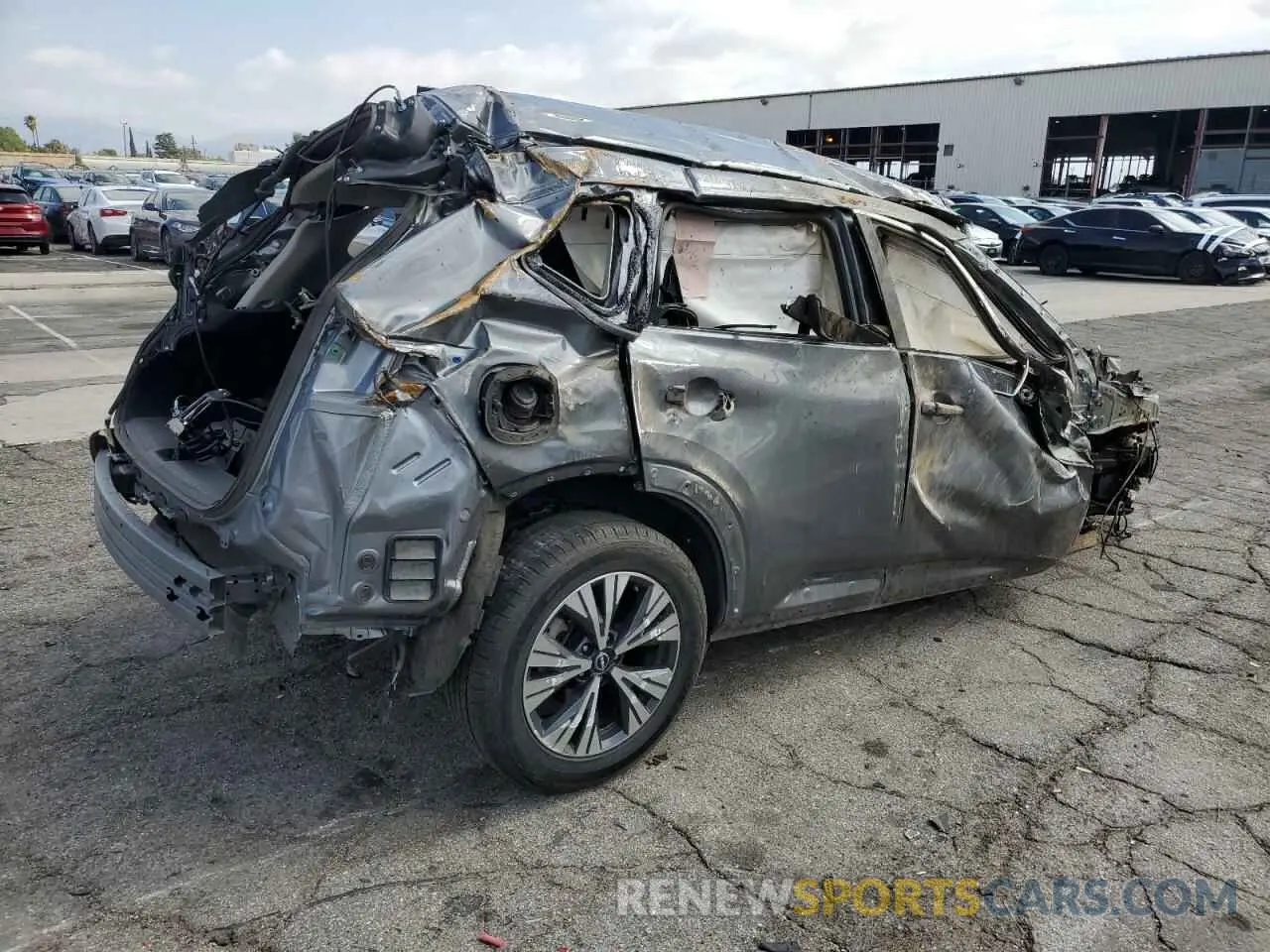 3 fotografías del automóvil dañado 5N1BT3BA3PC755834 NISSAN ROGUE 2023