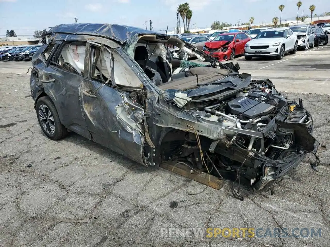 4 fotografías del automóvil dañado 5N1BT3BA3PC755834 NISSAN ROGUE 2023