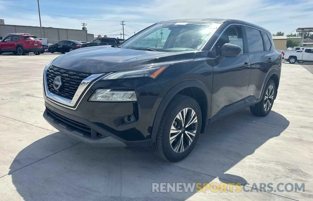2 fotografías del automóvil dañado 5N1BT3BA3PC864682 NISSAN ROGUE 2023
