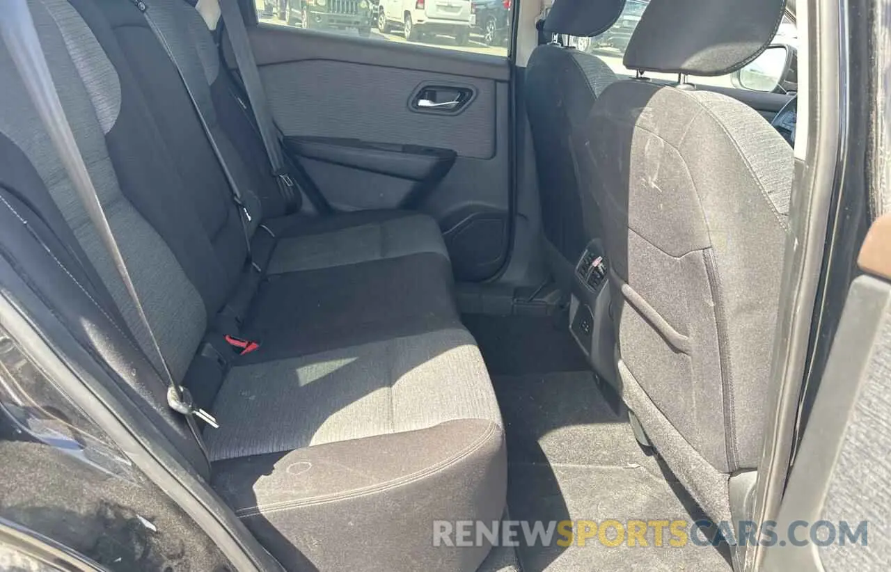 6 fotografías del automóvil dañado 5N1BT3BA3PC864682 NISSAN ROGUE 2023