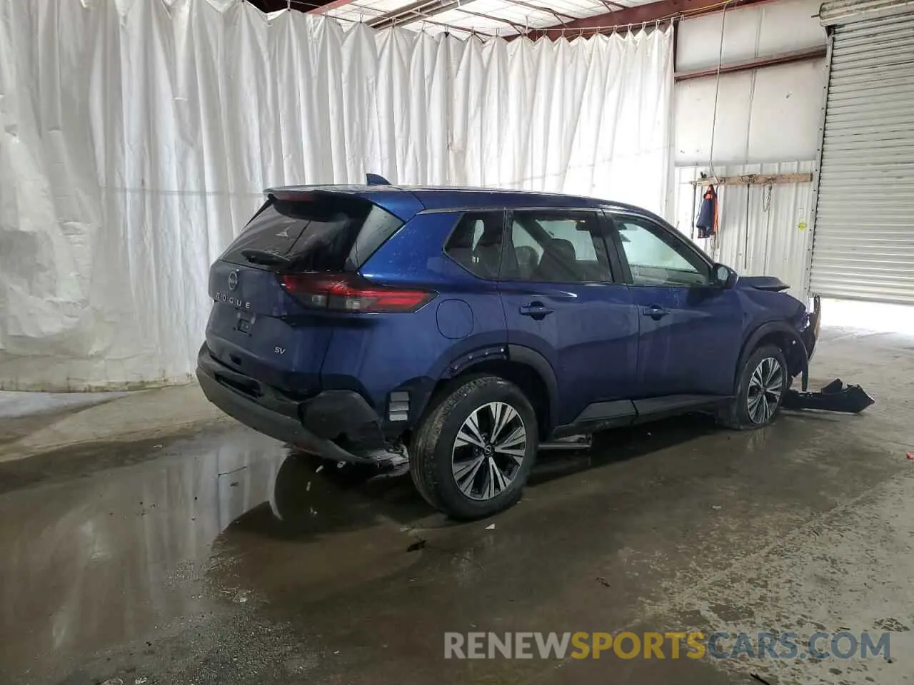 3 fotografías del automóvil dañado 5N1BT3BA3PC898444 NISSAN ROGUE 2023