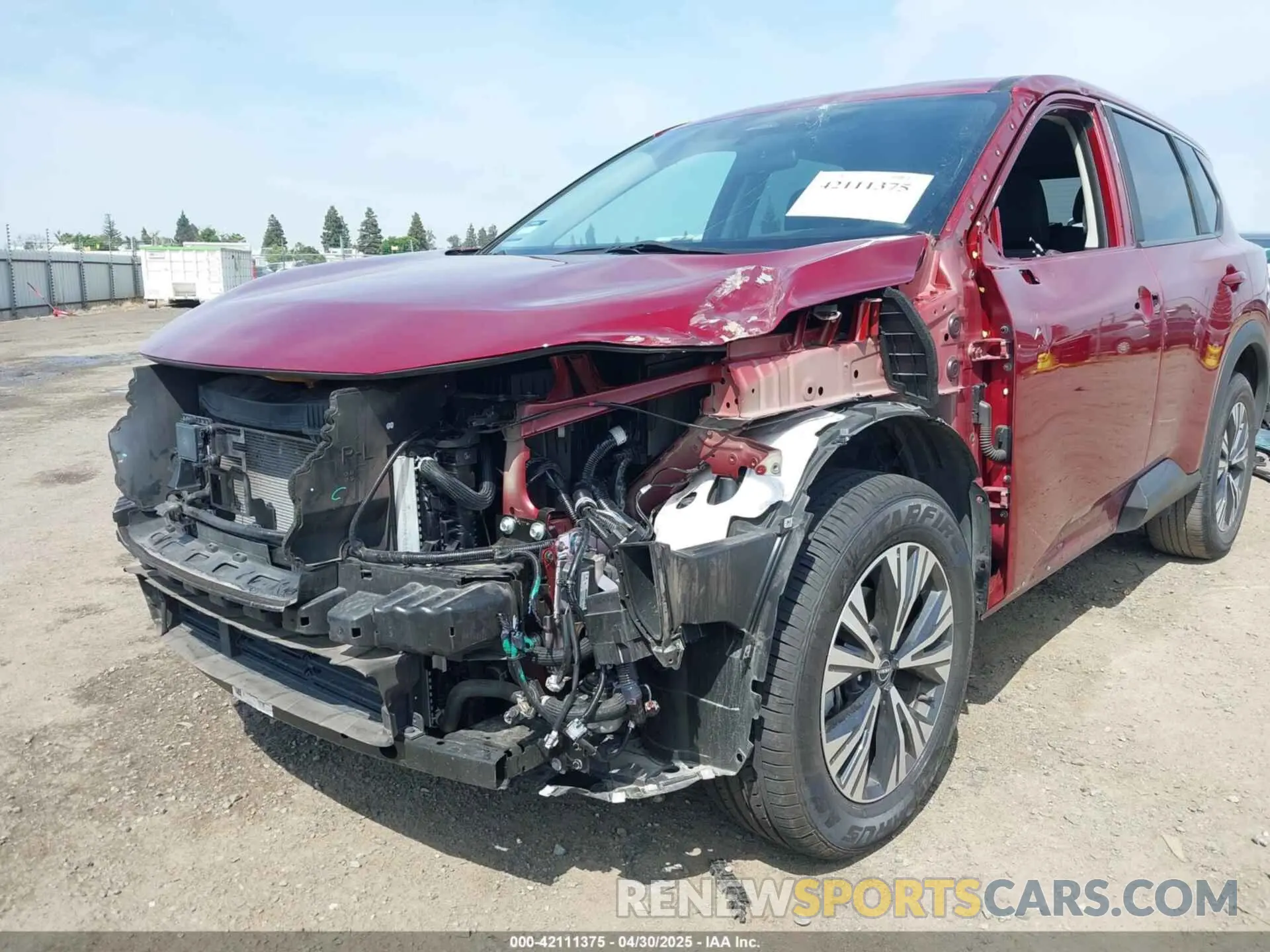 6 fotografías del automóvil dañado 5N1BT3BA3PC945665 NISSAN ROGUE 2023