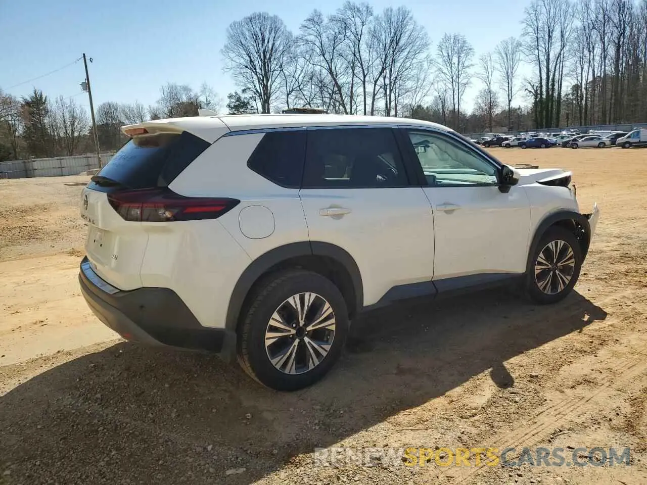 3 fotografías del automóvil dañado 5N1BT3BA4PC748648 NISSAN ROGUE 2023