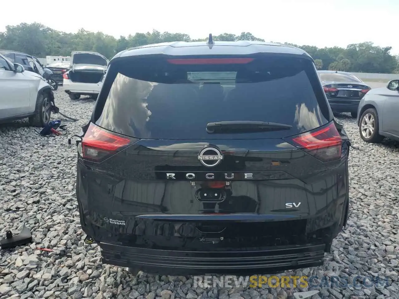 6 fotografías del automóvil dañado 5N1BT3BA4PC761299 NISSAN ROGUE 2023
