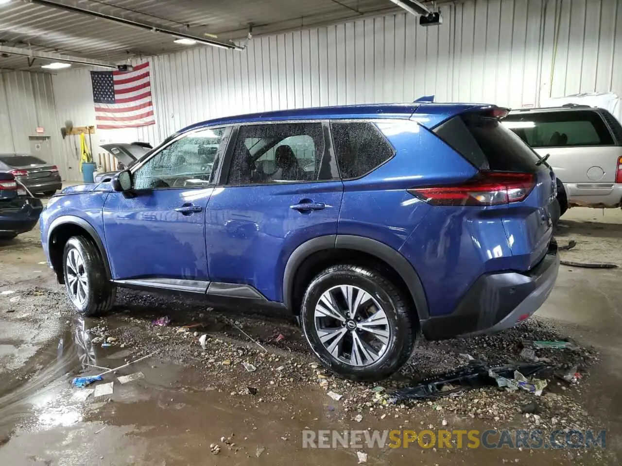 2 fotografías del automóvil dañado 5N1BT3BA4PC839144 NISSAN ROGUE 2023
