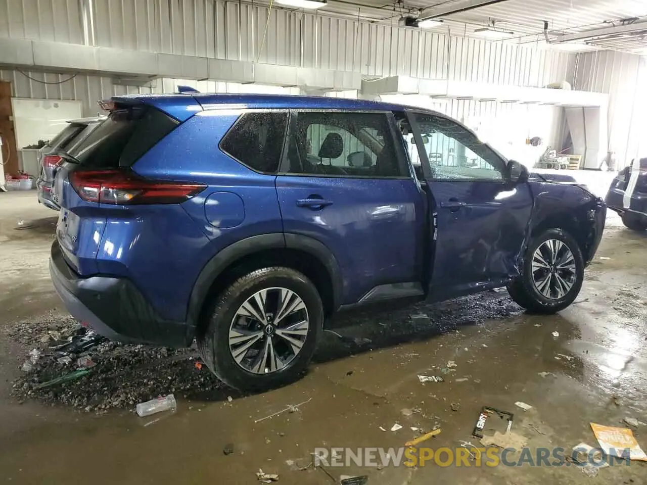3 fotografías del automóvil dañado 5N1BT3BA4PC839144 NISSAN ROGUE 2023