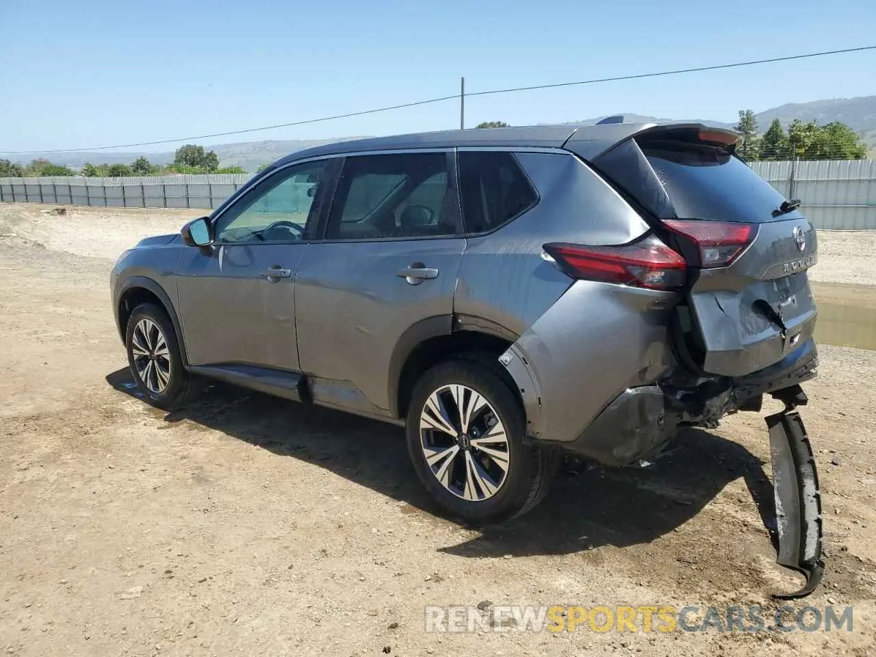 2 fotografías del automóvil dañado 5N1BT3BA4PC840987 NISSAN ROGUE 2023