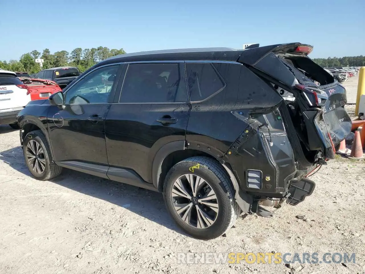 2 fotografías del automóvil dañado 5N1BT3BA4PC875545 NISSAN ROGUE 2023
