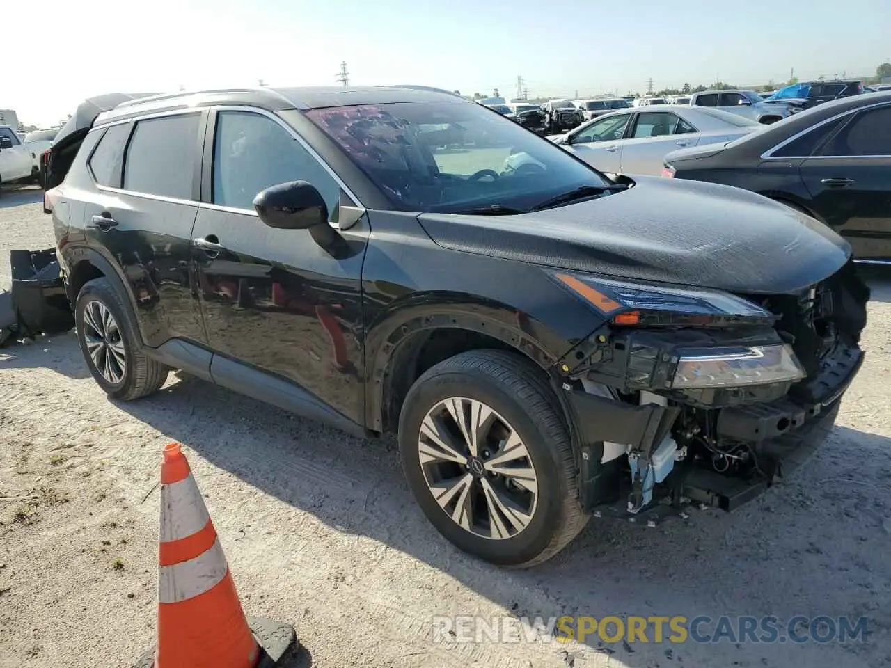 4 fotografías del automóvil dañado 5N1BT3BA4PC875545 NISSAN ROGUE 2023