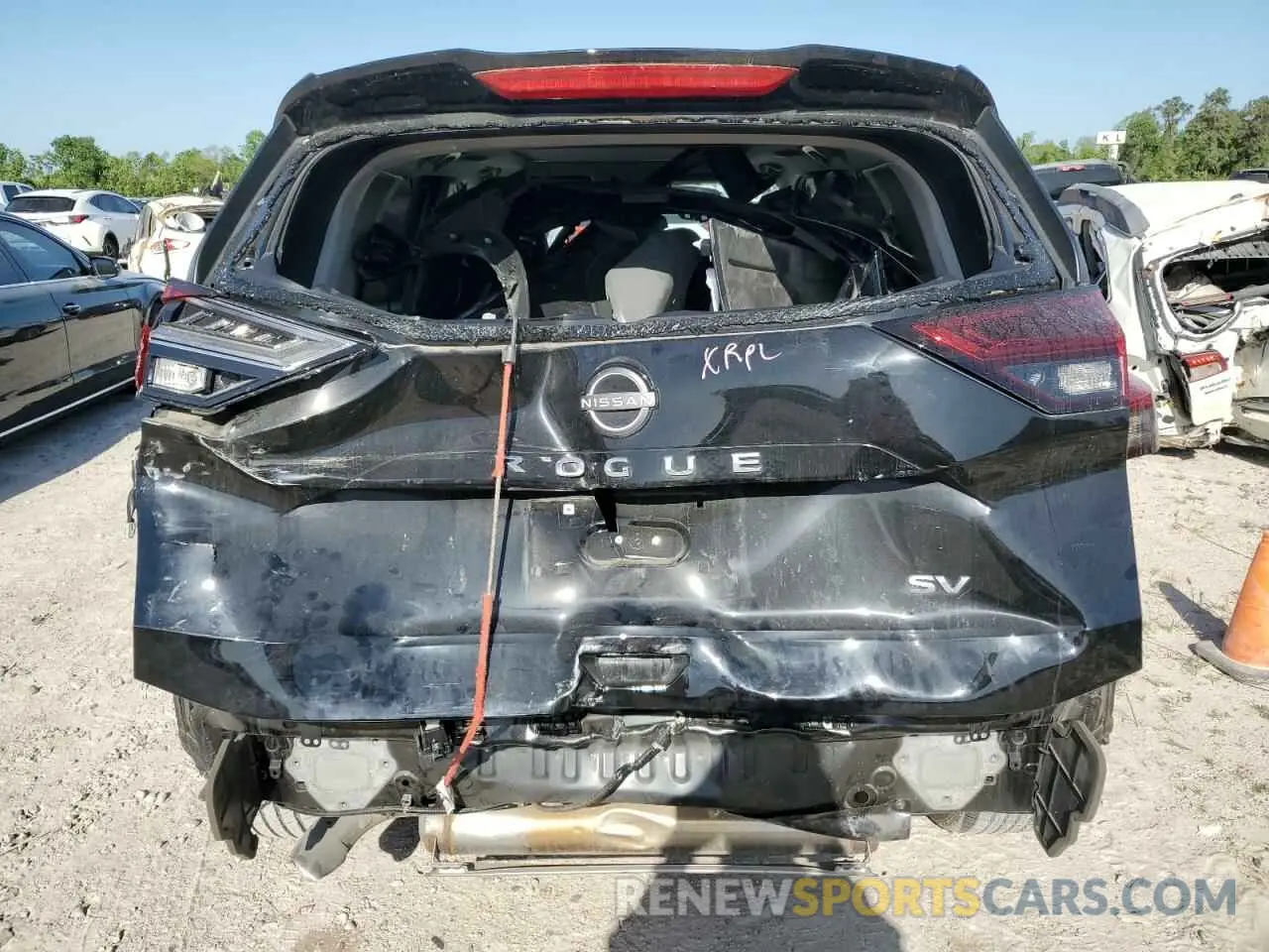 6 fotografías del automóvil dañado 5N1BT3BA4PC875545 NISSAN ROGUE 2023