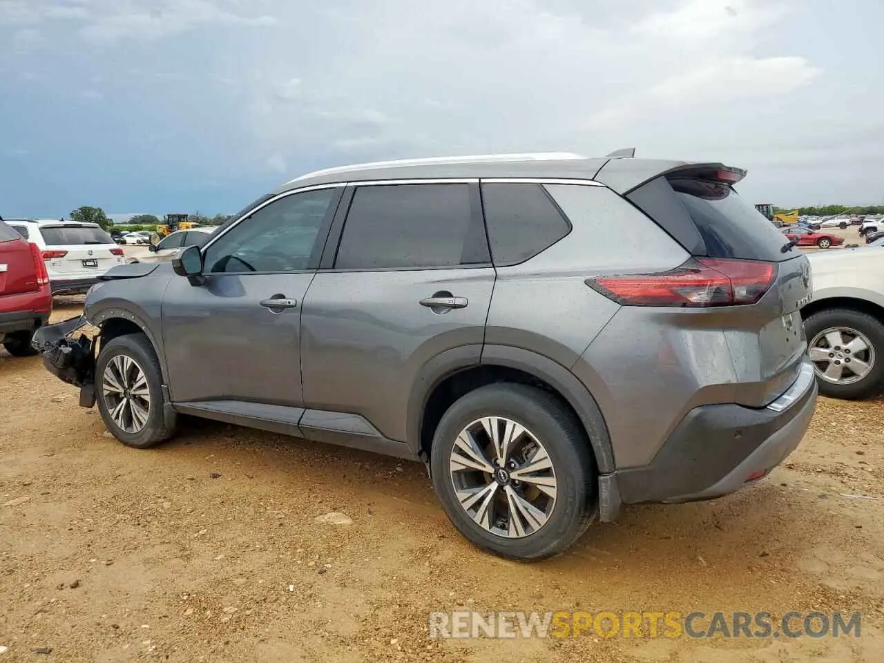 2 fotografías del automóvil dañado 5N1BT3BA5PC674754 NISSAN ROGUE 2023