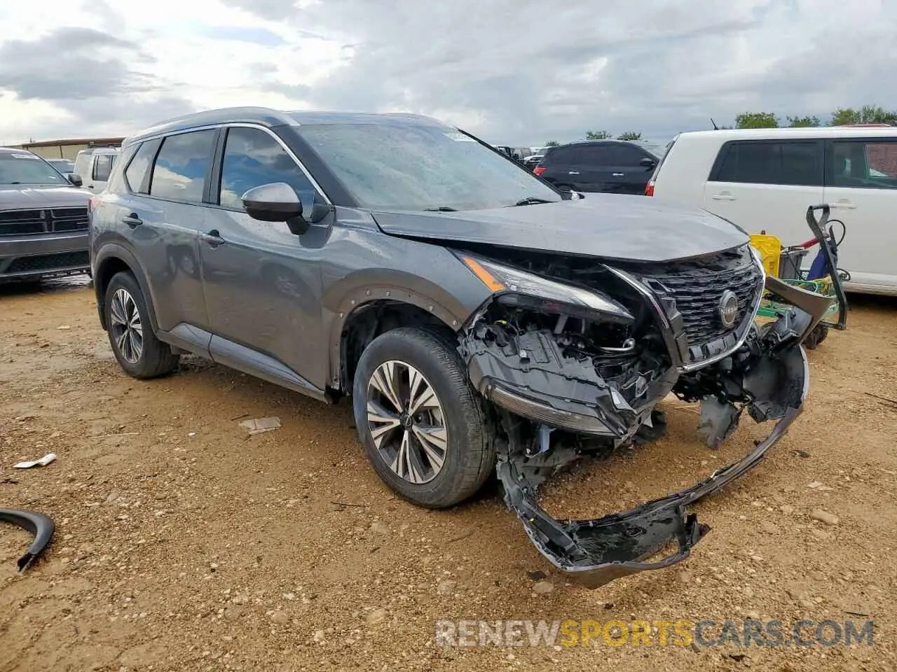 4 fotografías del automóvil dañado 5N1BT3BA5PC674754 NISSAN ROGUE 2023