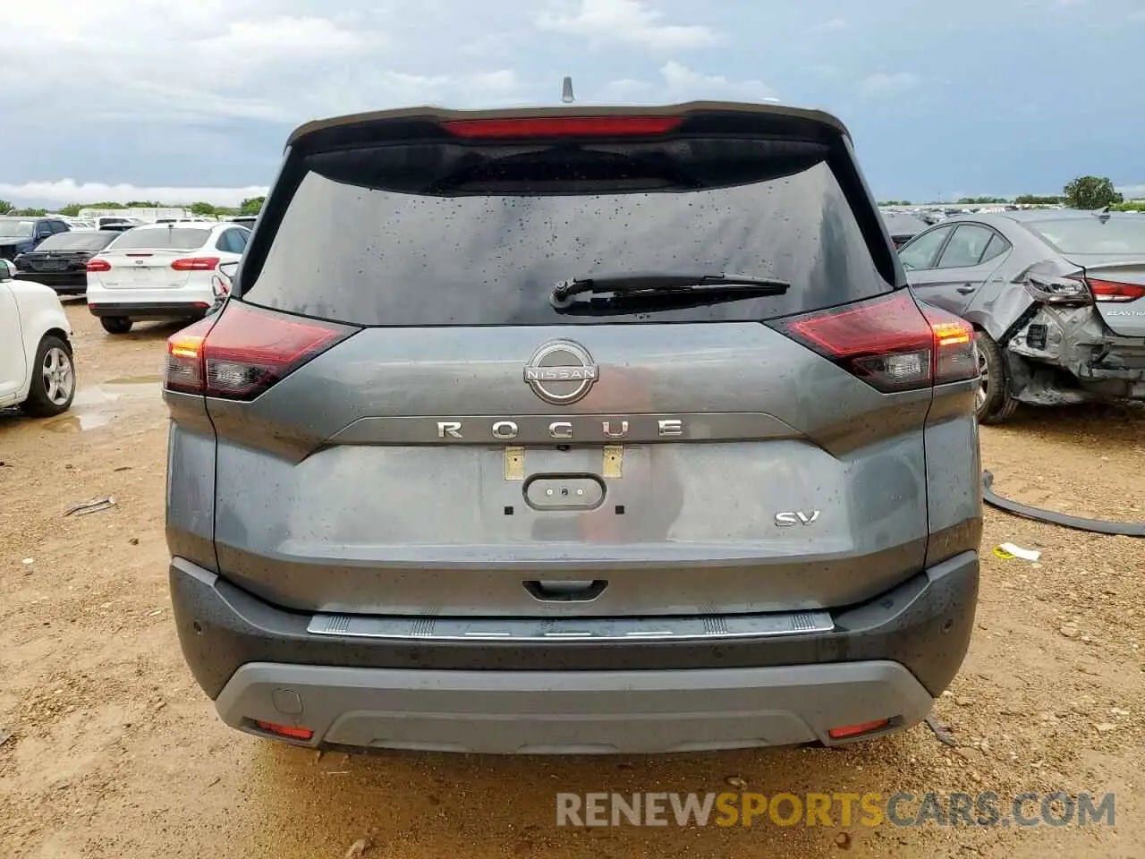 6 fotografías del automóvil dañado 5N1BT3BA5PC674754 NISSAN ROGUE 2023