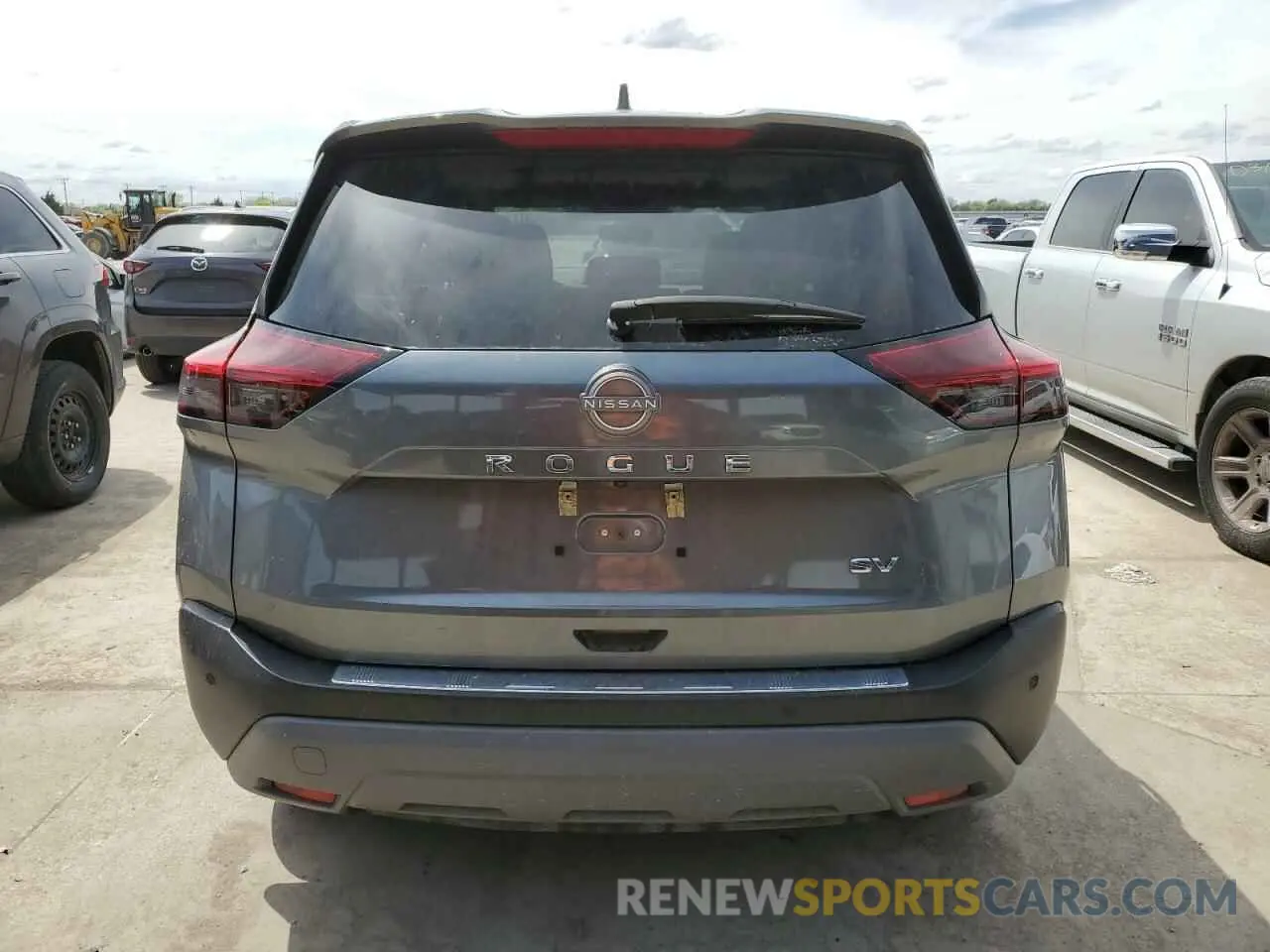 6 fotografías del automóvil dañado 5N1BT3BA5PC761490 NISSAN ROGUE 2023