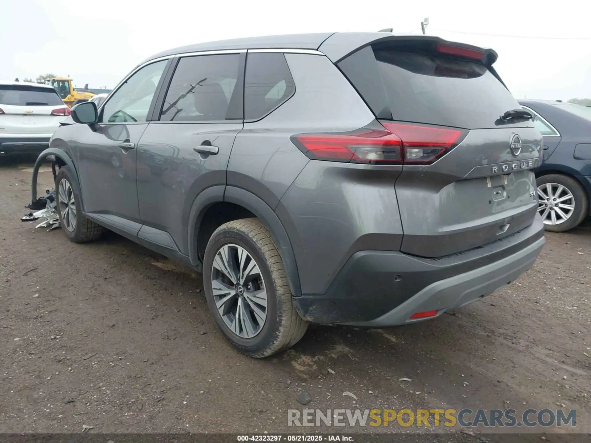 3 fotografías del automóvil dañado 5N1BT3BA5PC789080 NISSAN ROGUE 2023