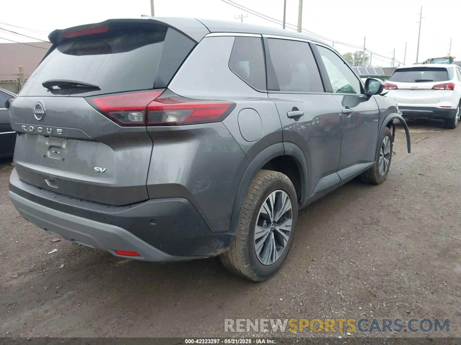 4 fotografías del automóvil dañado 5N1BT3BA5PC789080 NISSAN ROGUE 2023