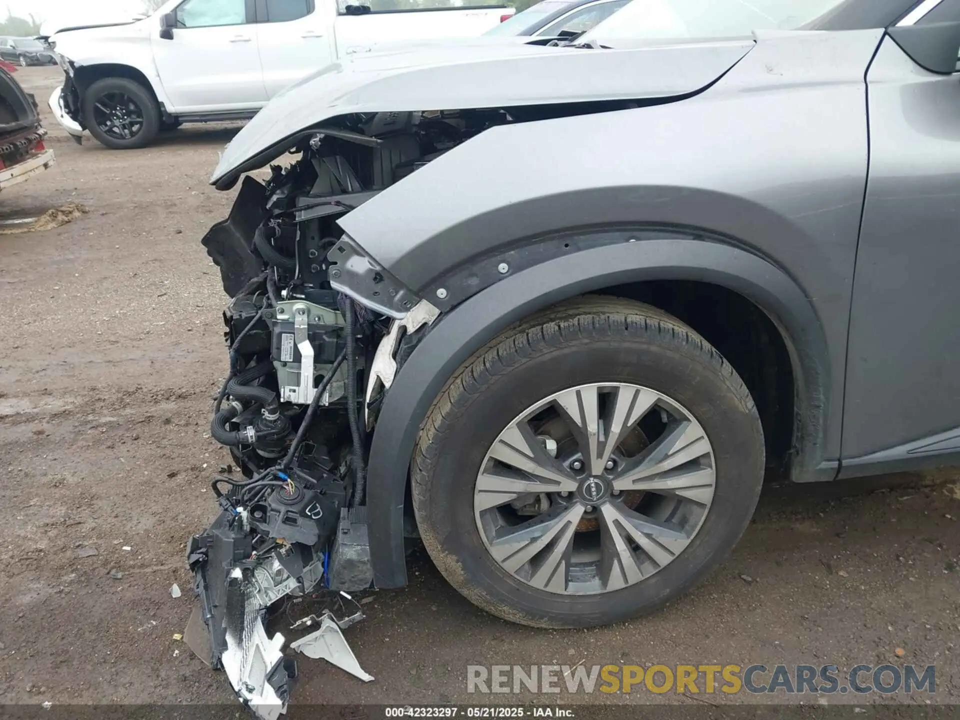 6 fotografías del automóvil dañado 5N1BT3BA5PC789080 NISSAN ROGUE 2023