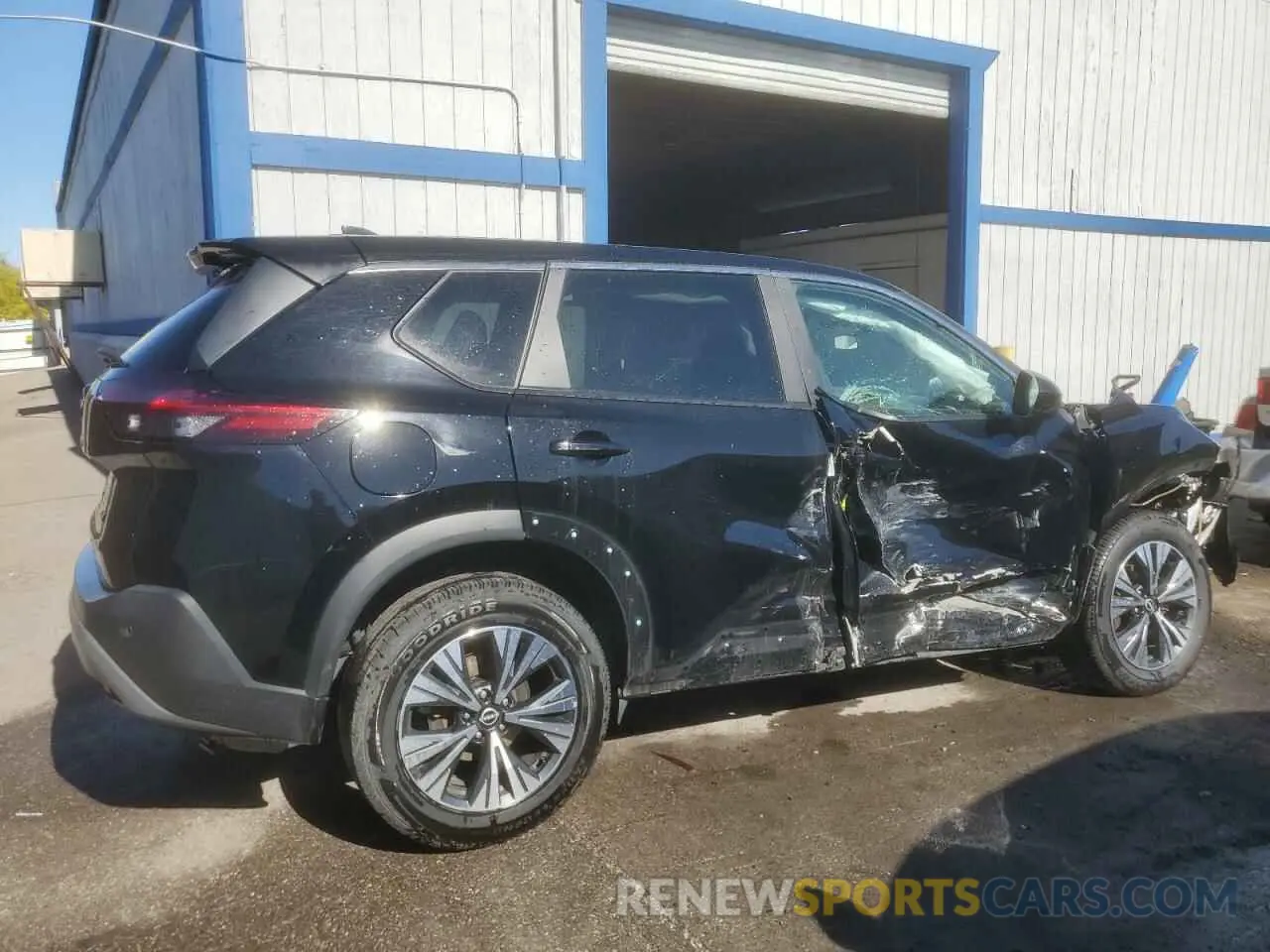 3 fotografías del automóvil dañado 5N1BT3BA5PC850847 NISSAN ROGUE 2023