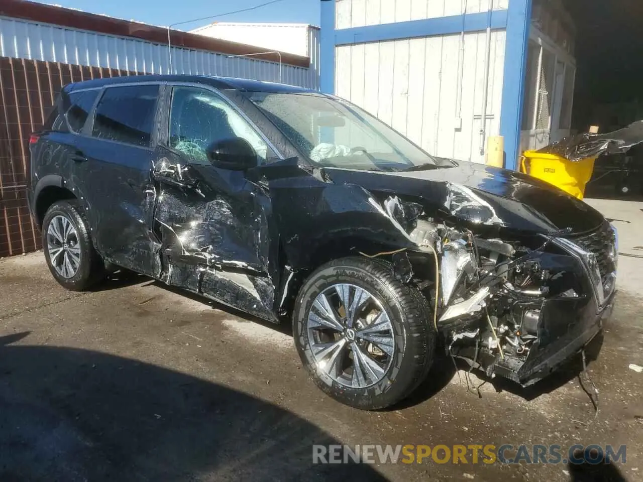 4 fotografías del automóvil dañado 5N1BT3BA5PC850847 NISSAN ROGUE 2023