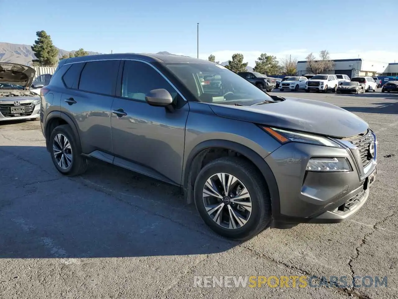 4 fotografías del automóvil dañado 5N1BT3BA5PC876154 NISSAN ROGUE 2023