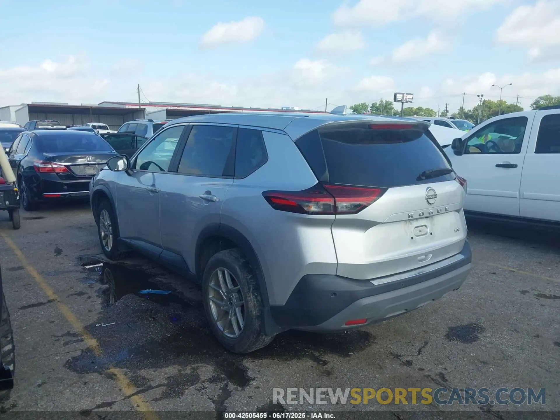 3 fotografías del automóvil dañado 5N1BT3BA6PC786348 NISSAN ROGUE 2023
