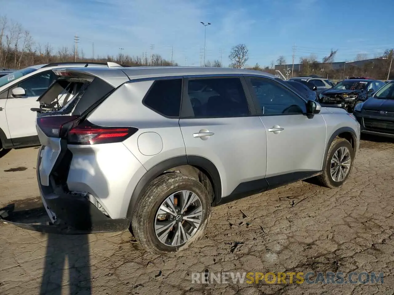 3 fotografías del automóvil dañado 5N1BT3BA6PC805853 NISSAN ROGUE 2023