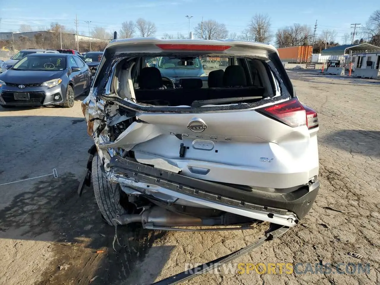 6 fotografías del automóvil dañado 5N1BT3BA6PC805853 NISSAN ROGUE 2023
