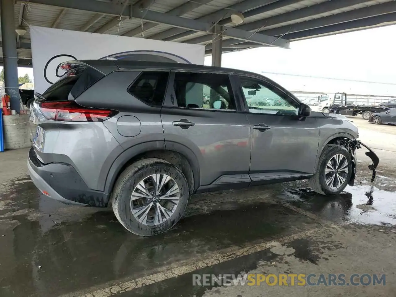 3 fotografías del automóvil dañado 5N1BT3BA6PC827156 NISSAN ROGUE 2023