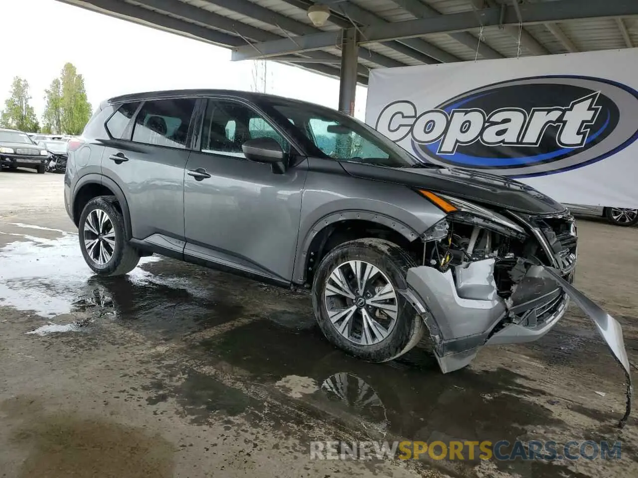 4 fotografías del automóvil dañado 5N1BT3BA6PC827156 NISSAN ROGUE 2023