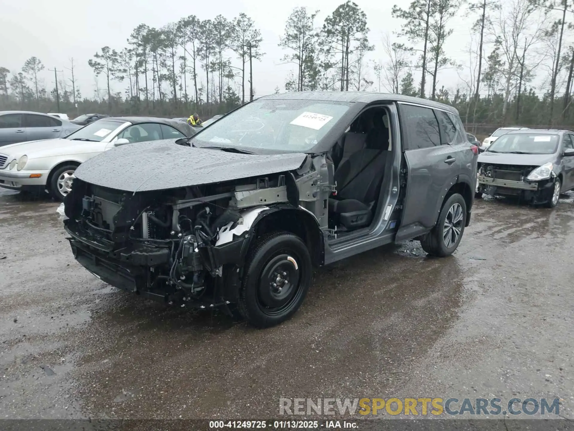 2 fotografías del automóvil dañado 5N1BT3BA6PC867611 NISSAN ROGUE 2023