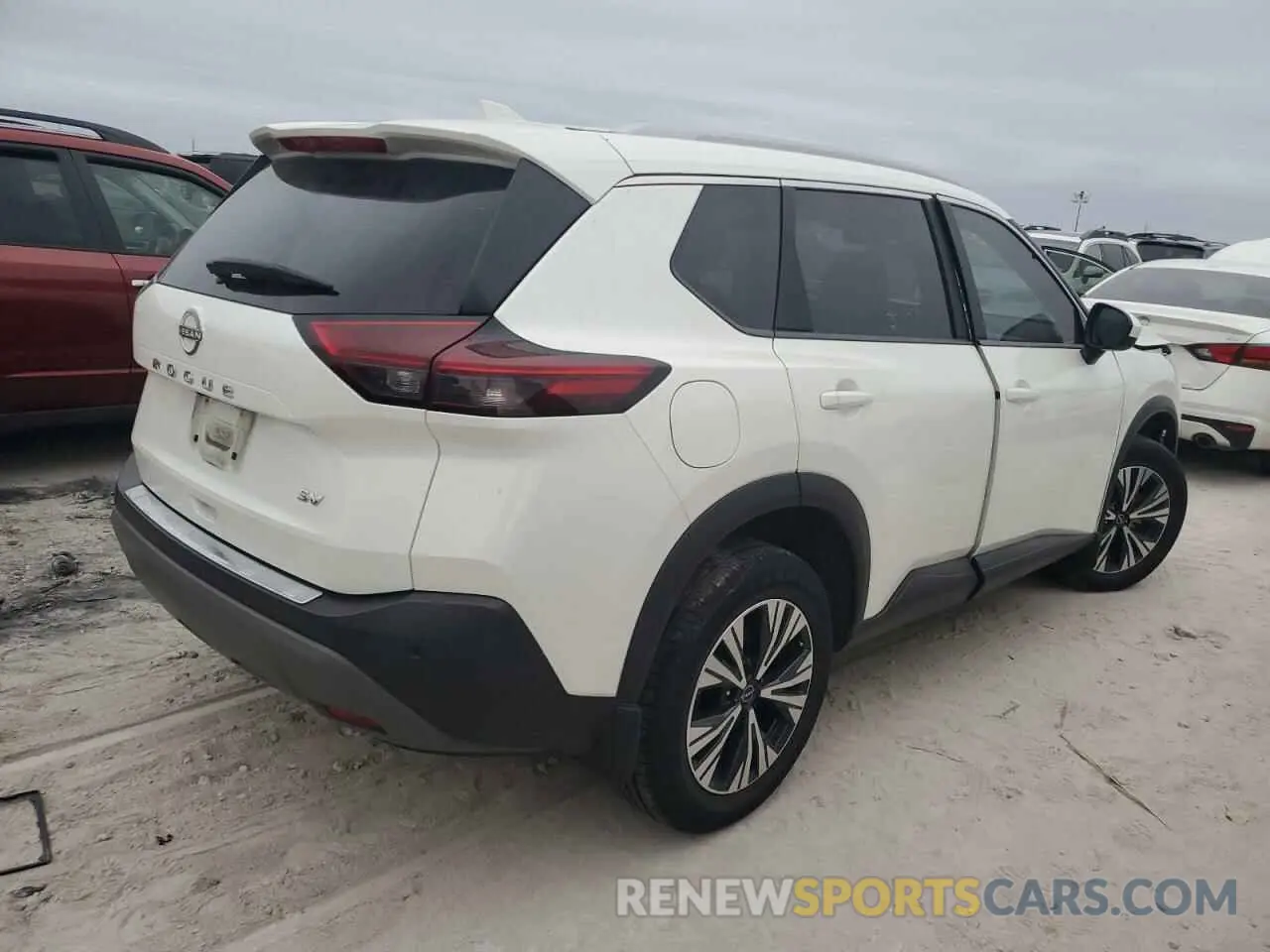 3 fotografías del automóvil dañado 5N1BT3BA6PC898485 NISSAN ROGUE 2023