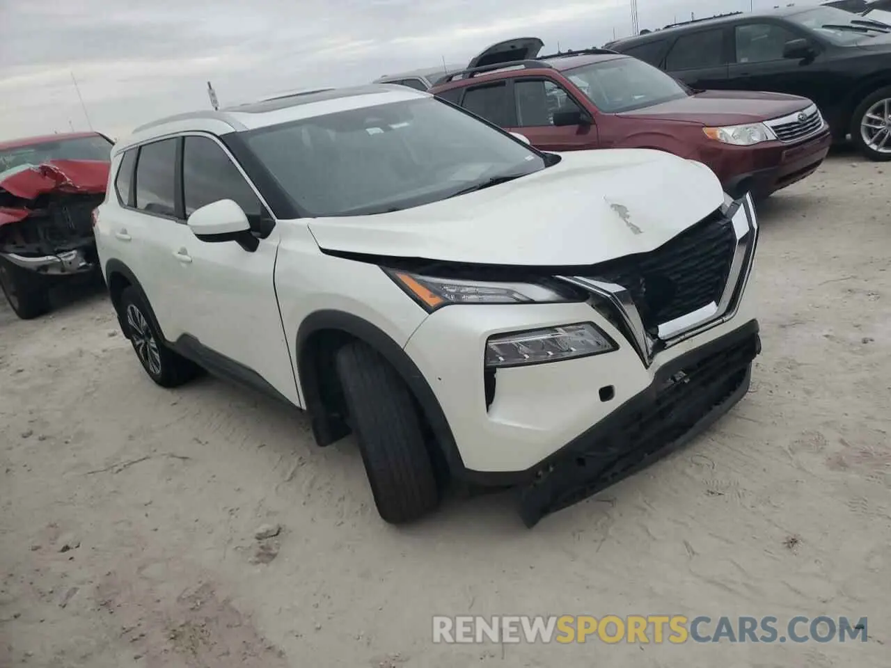 4 fotografías del automóvil dañado 5N1BT3BA6PC898485 NISSAN ROGUE 2023