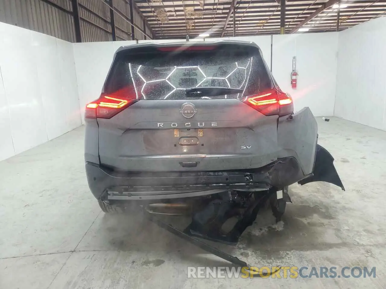 6 fotografías del automóvil dañado 5N1BT3BA7PC841311 NISSAN ROGUE 2023