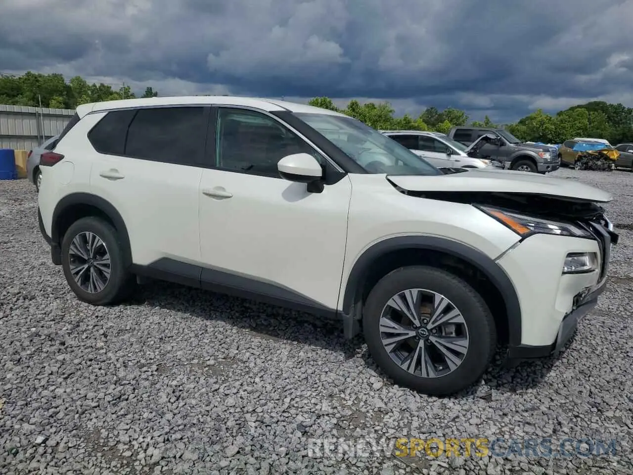 4 fotografías del automóvil dañado 5N1BT3BA7PC859033 NISSAN ROGUE 2023