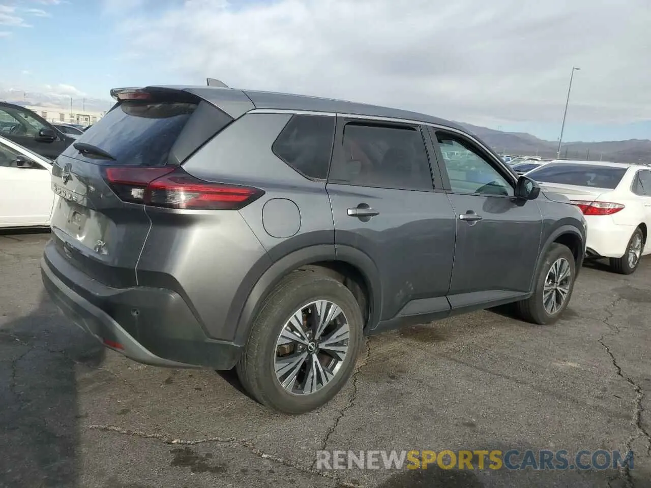 3 fotografías del automóvil dañado 5N1BT3BA7PC891738 NISSAN ROGUE 2023