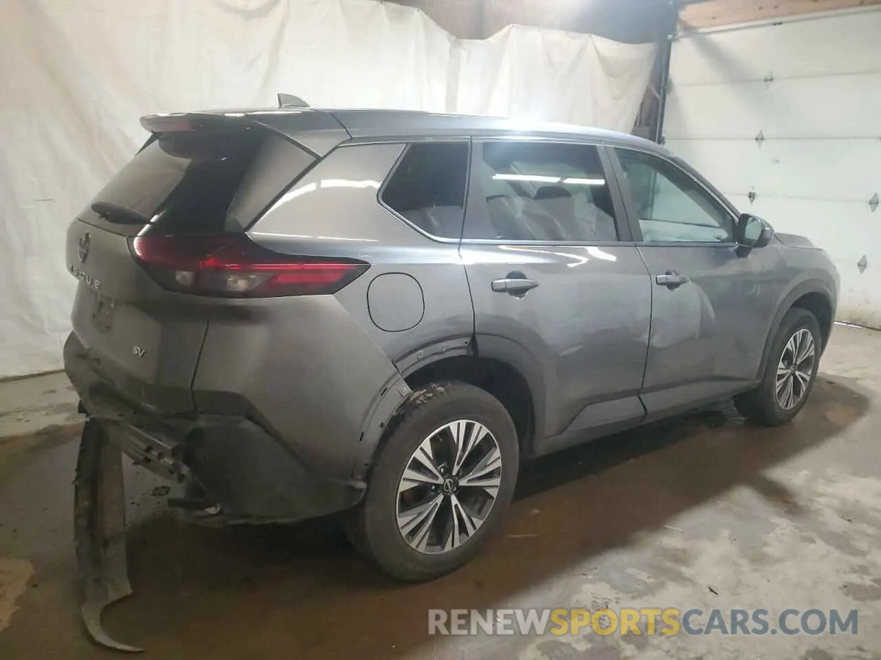3 fotografías del automóvil dañado 5N1BT3BA8PC827563 NISSAN ROGUE 2023