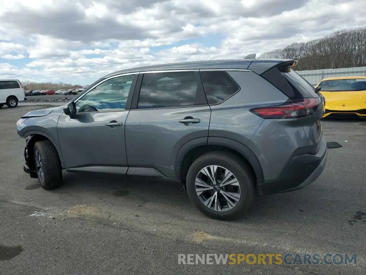 2 fotografías del automóvil dañado 5N1BT3BA8PC840670 NISSAN ROGUE 2023