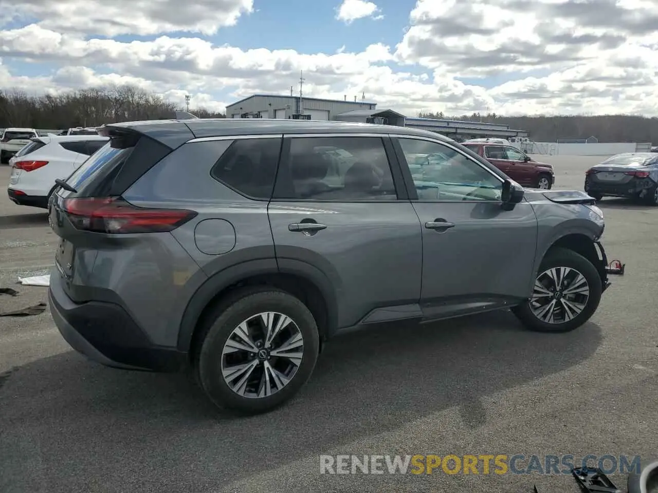 3 fotografías del automóvil dañado 5N1BT3BA8PC840670 NISSAN ROGUE 2023