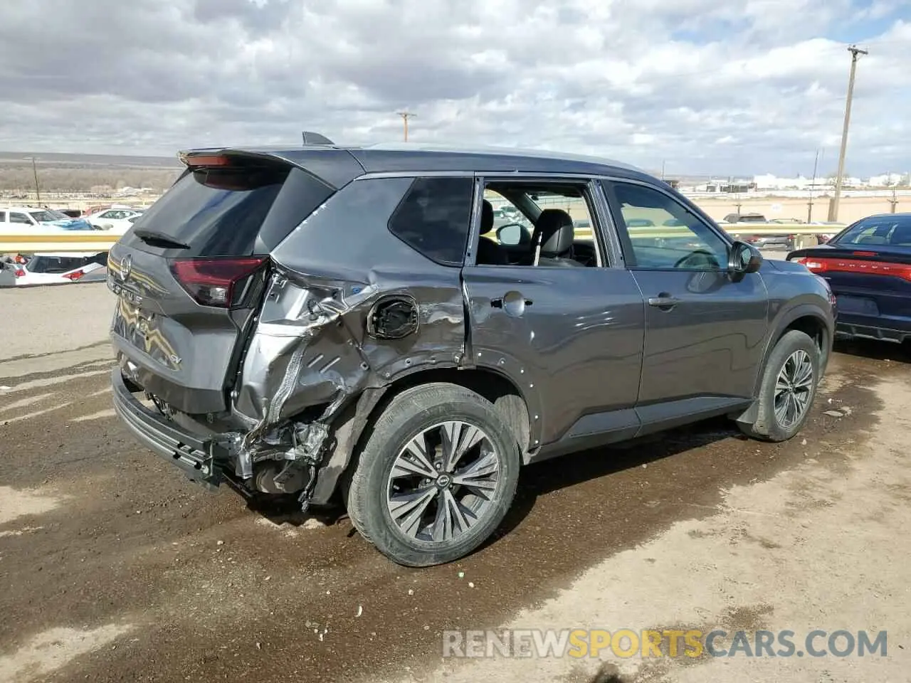 3 fotografías del automóvil dañado 5N1BT3BA8PC861776 NISSAN ROGUE 2023