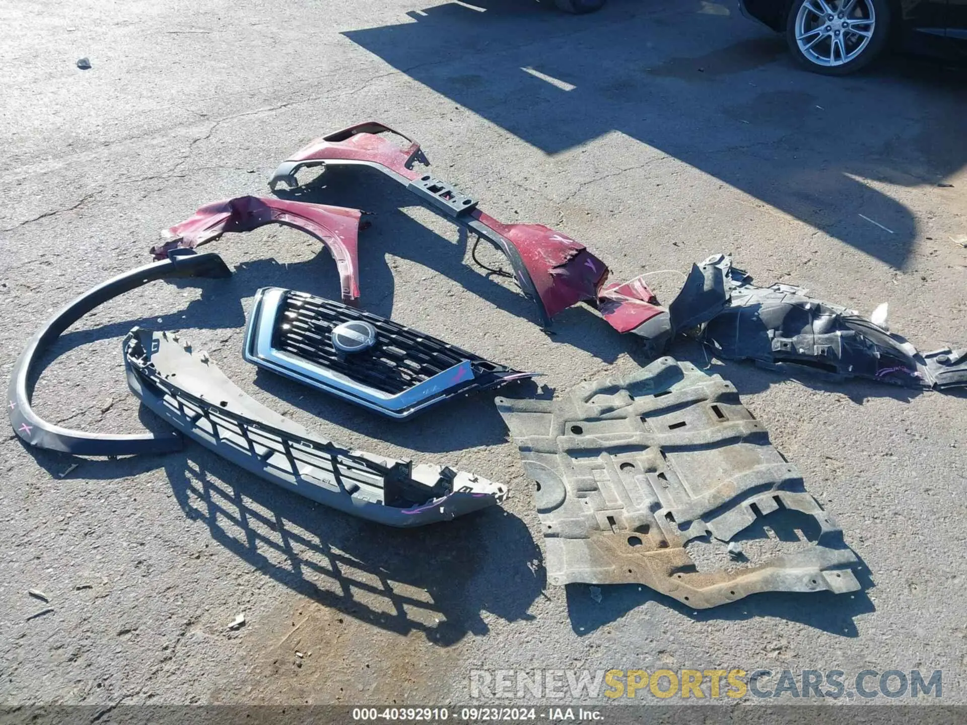 12 fotografías del automóvil dañado 5N1BT3BA9PC684932 NISSAN ROGUE 2023