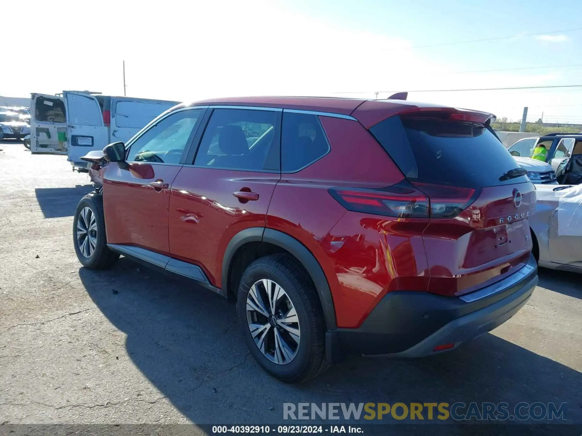 3 fotografías del automóvil dañado 5N1BT3BA9PC684932 NISSAN ROGUE 2023