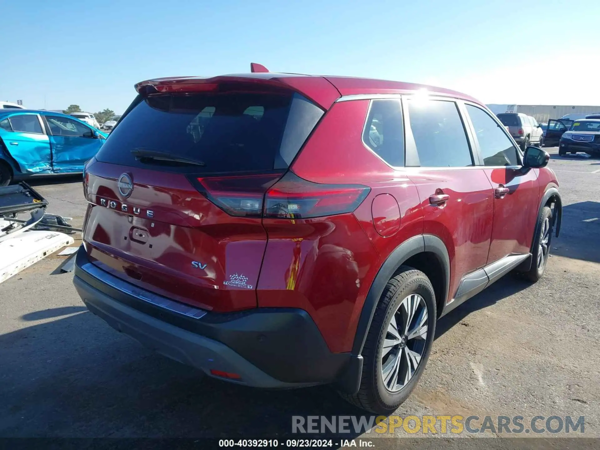 4 fotografías del automóvil dañado 5N1BT3BA9PC684932 NISSAN ROGUE 2023