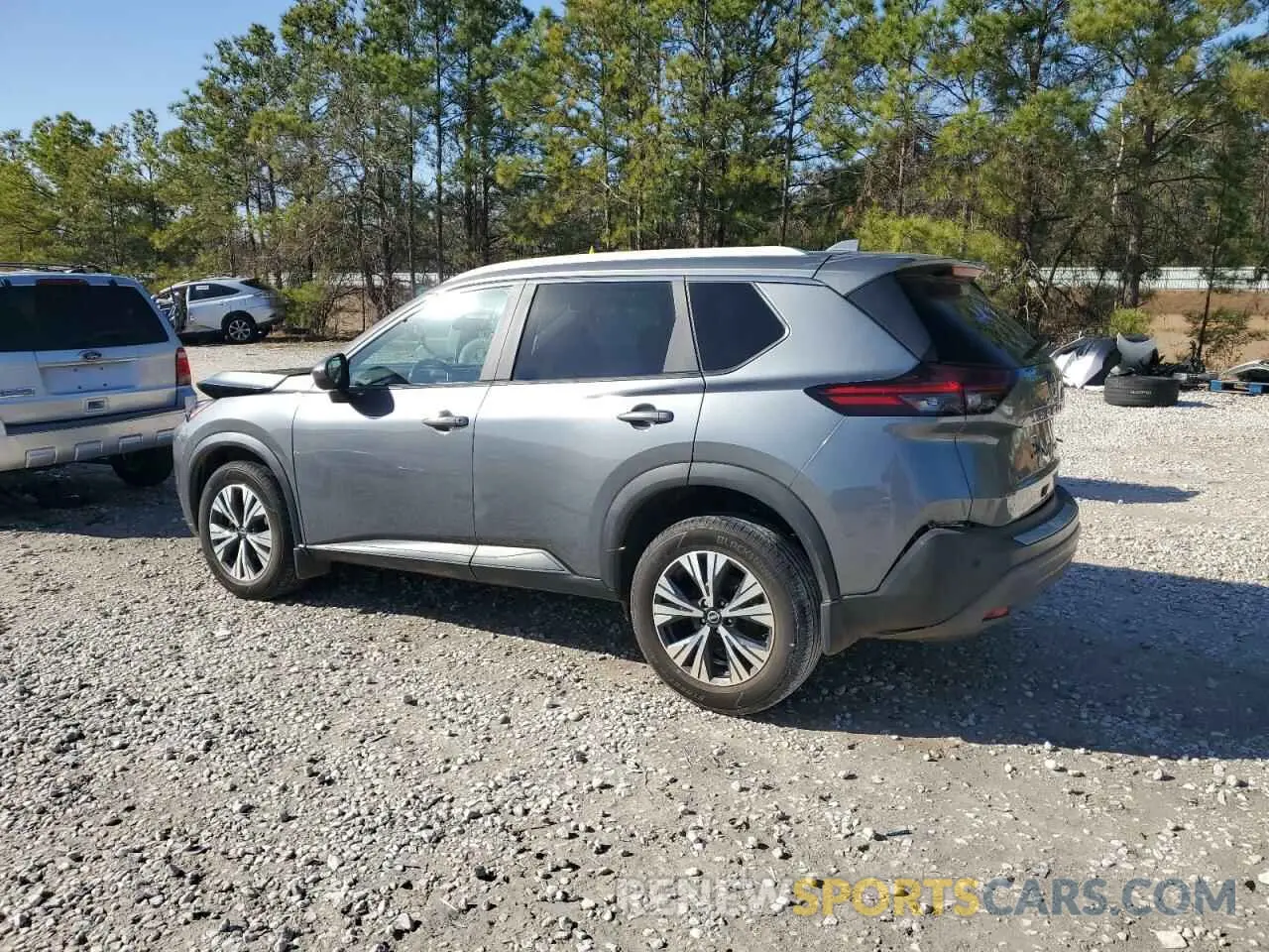 2 fotografías del automóvil dañado 5N1BT3BA9PC767244 NISSAN ROGUE 2023