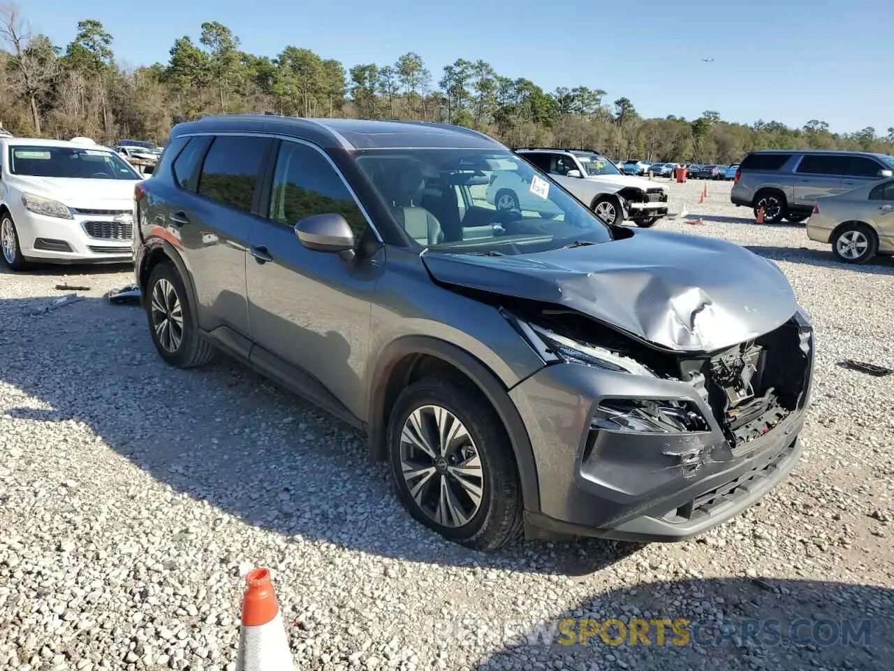 4 fotografías del automóvil dañado 5N1BT3BA9PC767244 NISSAN ROGUE 2023