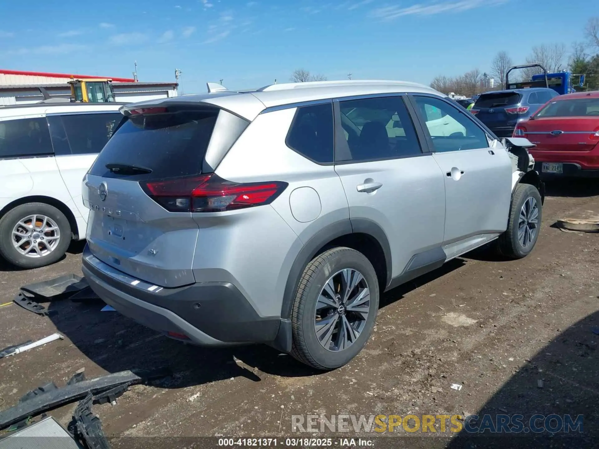 4 fotografías del automóvil dañado 5N1BT3BA9PC878215 NISSAN ROGUE 2023