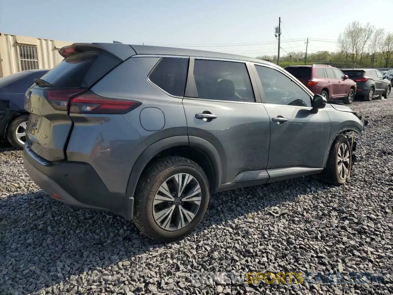 3 fotografías del automóvil dañado 5N1BT3BAXPC671266 NISSAN ROGUE 2023