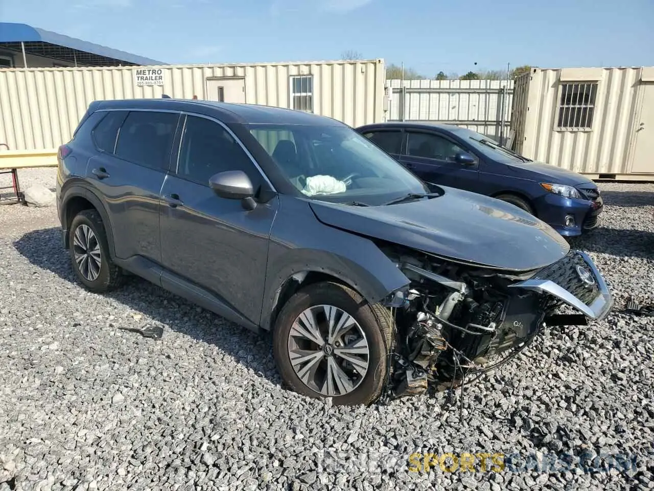 4 fotografías del automóvil dañado 5N1BT3BAXPC671266 NISSAN ROGUE 2023
